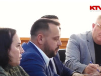 Ejup Maqedonci duke raportuar ne komision