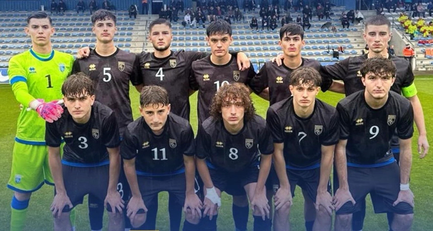 Kosova U17 lëshon epërsinë e dy golave, humb nga Ukraina