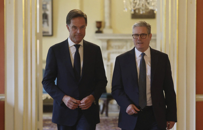 Mark Rutte dhe Sir Keir Starmer