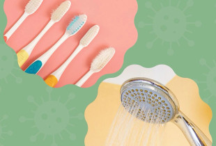 brushat e dhëmbëve dhe tushi