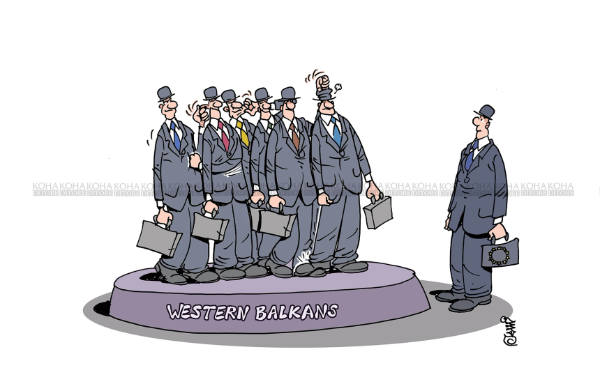 Karikatura e ditës - BE dhe Ballkani
