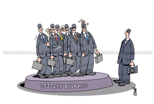 Karikatura e ditës - BE dhe Ballkani
