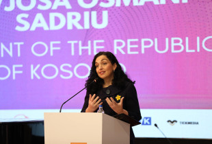 Presidentja Vjosa Osmani