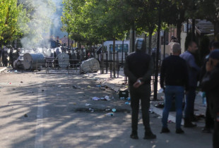 Protestat në veri