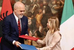Kryeministri i Shqipërisë, Edi Rama dhe homologia italiane, Giorgia Meloni