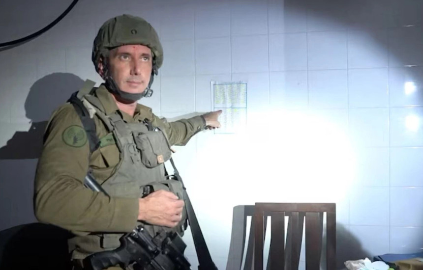 Zëdhënësi i ushtrisë izraelite, Daniel Hagari