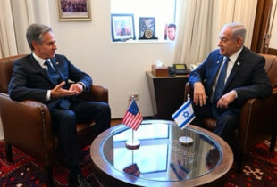 Antony Blinken, Benjamin Netanyahu