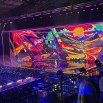 Dea Strica duke interpretuar këngën “N’Shqipni”, të shtunën mbrëma, në natën finale të Festivalit të Këngës në RTK