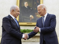 Benjamin Netanyahu me Joe Bidenin