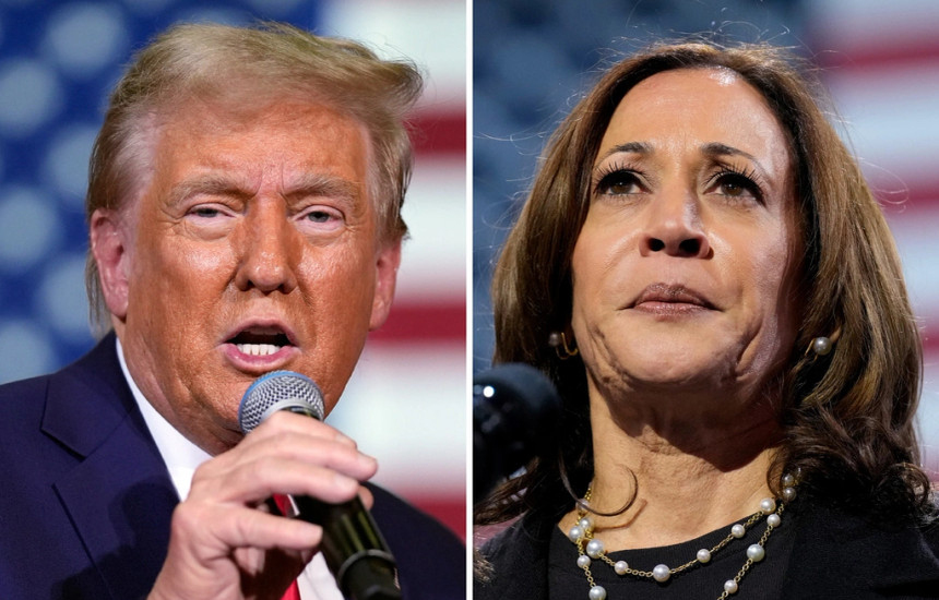 Donald Trump, Kamala Harris