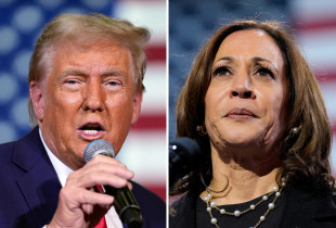 Donald Trump, Kamala Harris