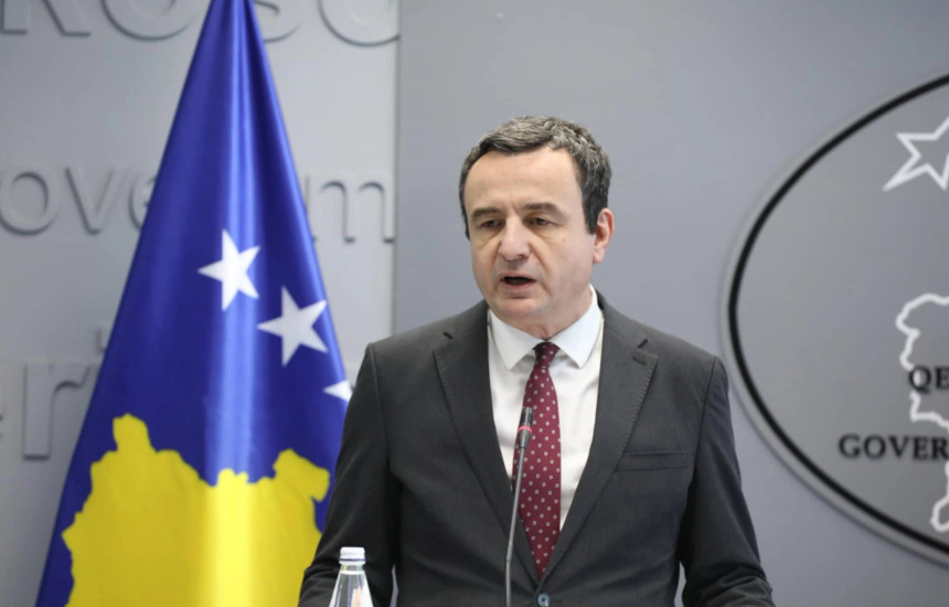 “Po vazhdon trendi ku ekonomisë të Kosovës i shtohet një miliardë euro në vit”, ka deklaruar Kurti