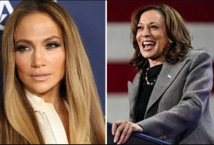 Jennifer Lopez, Kamala Harris