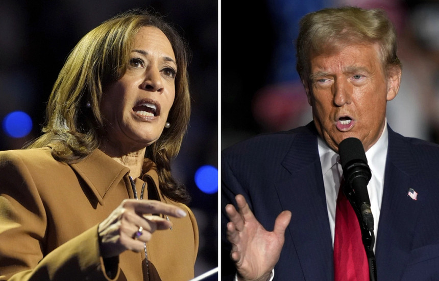 Kamala Harris, Donald Trump