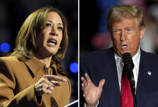 Kamala Harris, Donald Trump