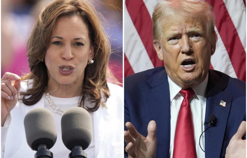 Kamala Harris, Donald Trump