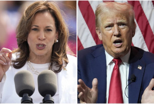 Kamala Harris, Donald Trump