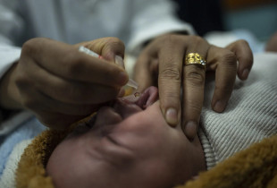 Vaksinimi i fëmijëve në Gaza