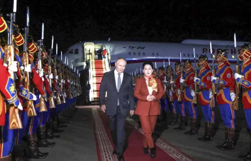 Vladimir Putin ne Mongoli