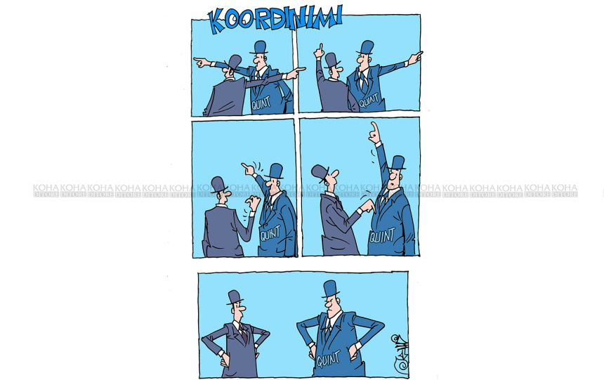 Karikatura e ditës - Koordinimi