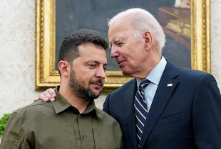 Vlodymyr Zelensky & Joe Biden