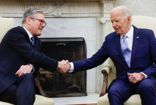 Keir Starmer & Joe Biden