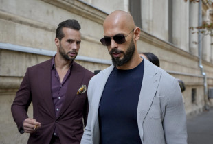 Andrew Tate dhe vëllai i tij, Tristan Foto: AP
