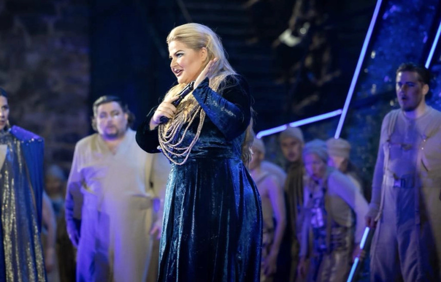 Marigona Qerkezi, në rolin e Aidës, këtë verë në “Savonlinna Opera Festival” në Finlandë
