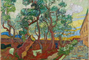 “The Park of the Hospital at Saint-Rémy”, Vincent van Gogh, 1889