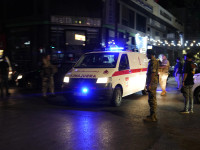 Sulmi me pejxhera ne Liban, pamje te ambulancave