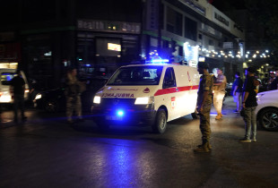 Sulmi me pejxhera ne Liban, pamje te ambulancave