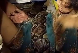 Po ngufatej nga pitoni 4 metra, tajlandezja shpëtohet dy orë më pas