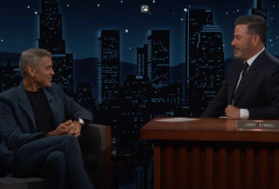 George Clooney dhe Jimmy Kimmel