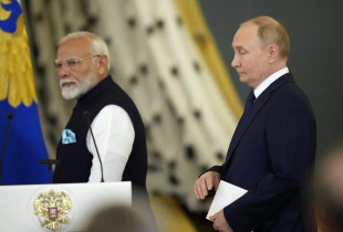 Narendra Modi dhe Vladimir Putin