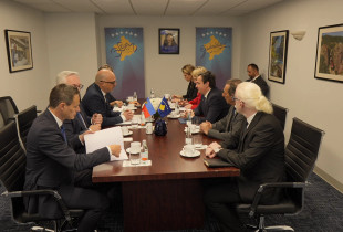 Kryeministri Albin Kurti është takuar të mërkurën me homologun e tij nga Lihtenshtajni, Daniel Risch, në New York