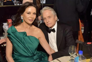 Catherine Zeta-Jones dhe Michael Douglas