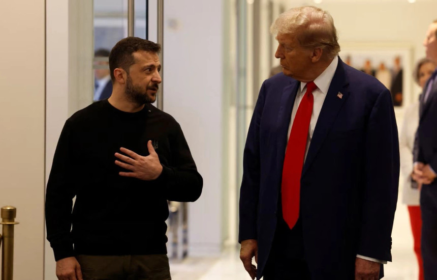 Donald Trump - Volodymyr Zelensky