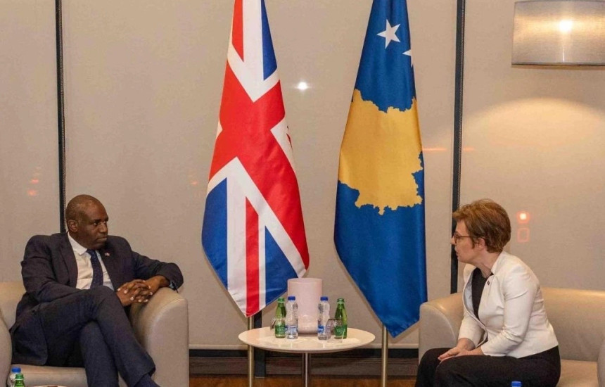 David Lammy me Donika Gervallen