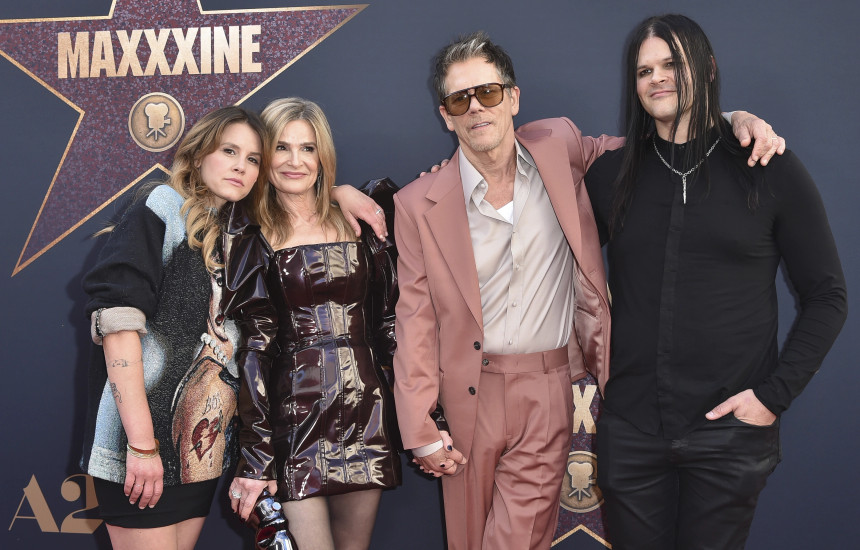 Kevin Bacon me gruan dhe fëmijët