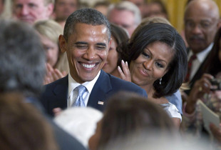 Barack dhe Michelle Obama