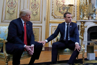 Macron Trump