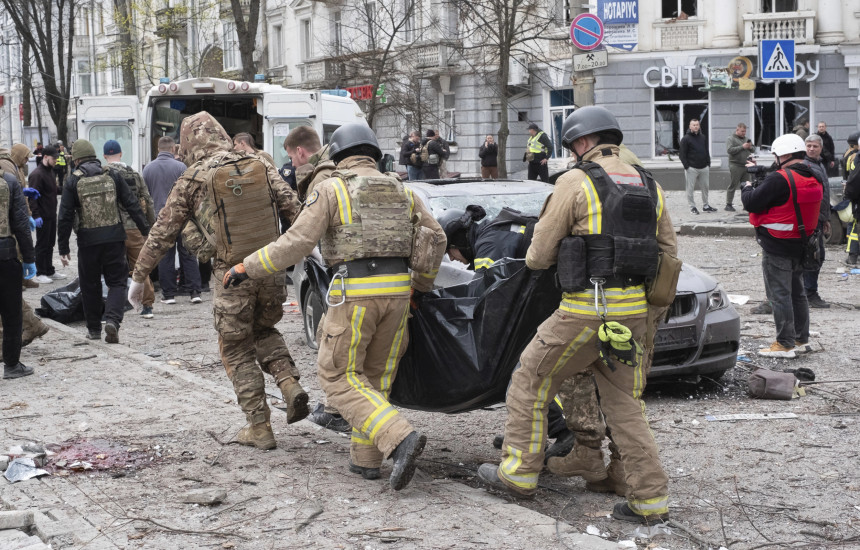 Sulmi në Sumy në Ukrainës (13 prill)