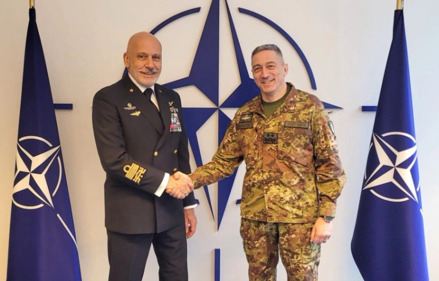 Enrico Baduani me Giuseppe Cavo Dragone