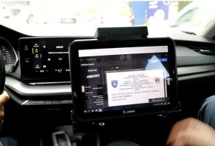 Policia e Kosoves - gjoba trafiku