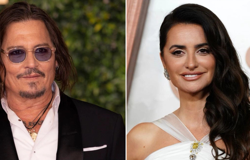 Johny Depp dhe Penélope Cruz