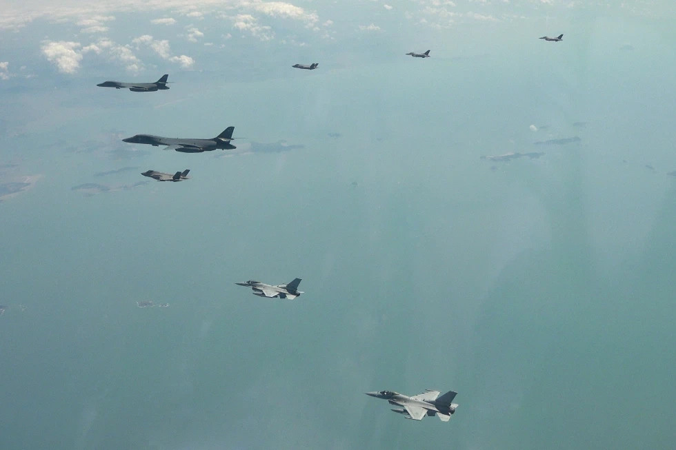 North Korea threatens retaliation after US bomber over South Korea