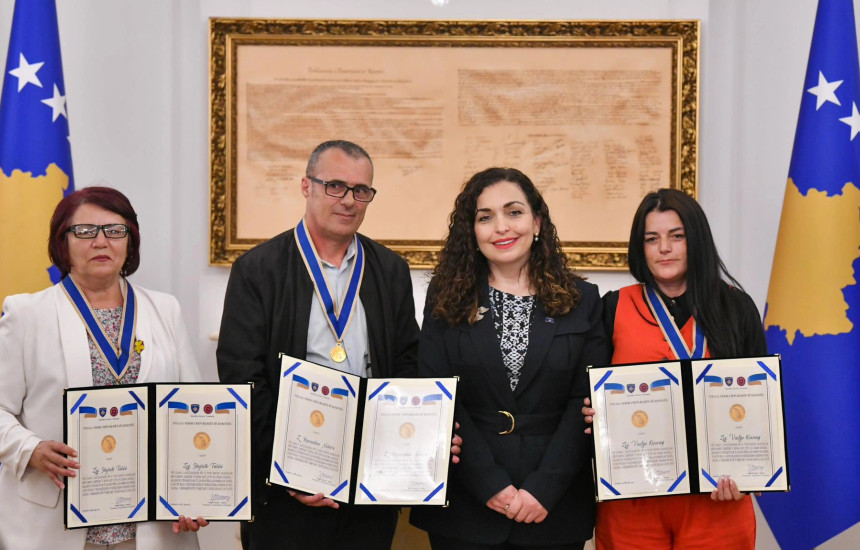 Medalja “Nderi i Republikës së Kosovës” për të mbijetuarit e dhunës seksuale gjatë luftës