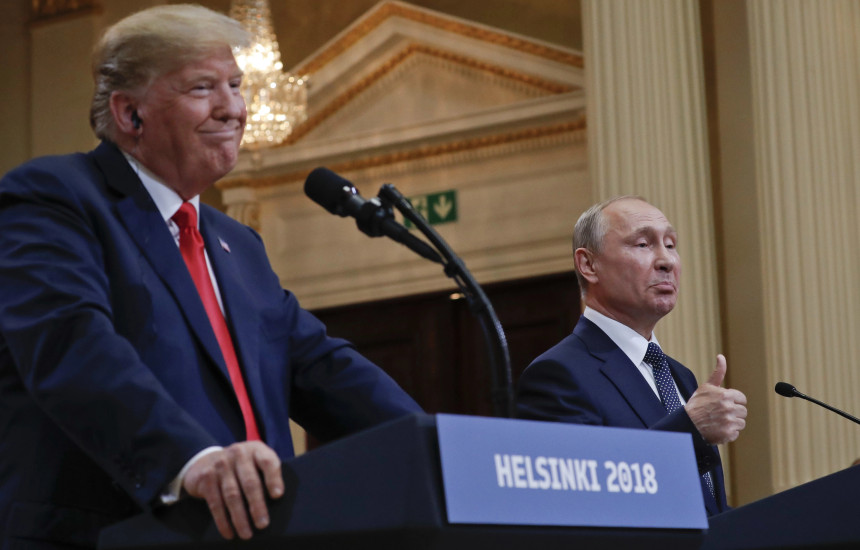 Donald Trump dhe Vladimir Putin