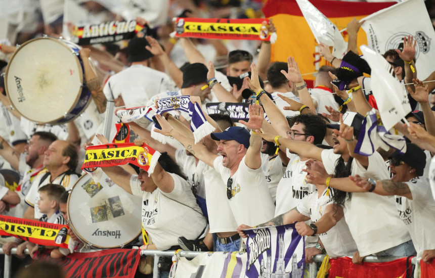 Real MAdrid tifoz