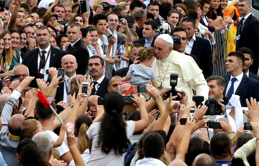 Vizita e Papa Francesckut ne Tirane